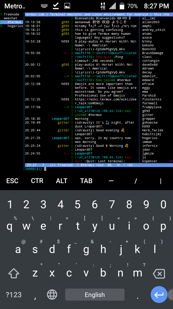 Weechat. Termux Android. Termux команды хакерские. Команды Termux на Android. Различные программы на Termux.